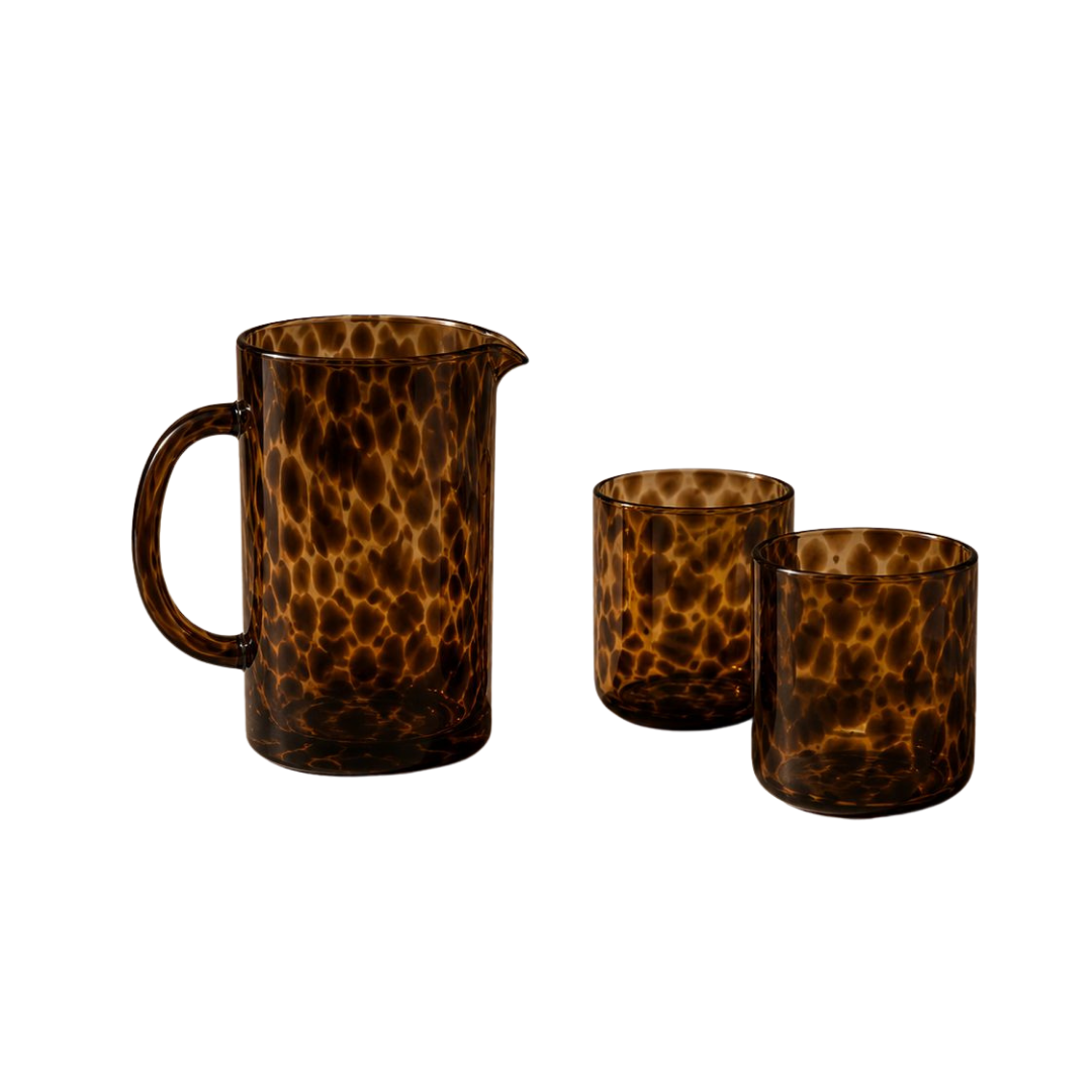 Jarra con vasos Animal