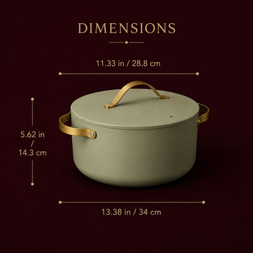 Sage Ceramic Dutch Oven