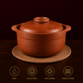 Terracotta Clay Dutch Oven — 4.0L | Non-Toxic