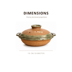 Green Artisan Clay Pot