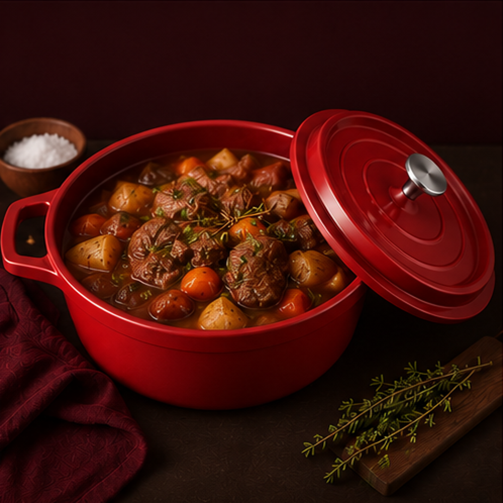 Terracento Ceramic Dutch Oven — 4.5L | Non-Toxic